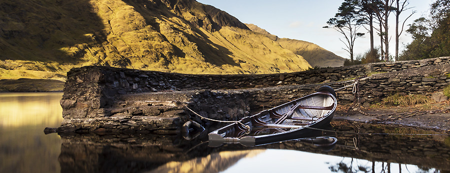 Home, Doolough, sunrise, long exposure, boat, currach, curragh, Key Media Photography, Clew Bay Photo Course, photography workshop Ireland